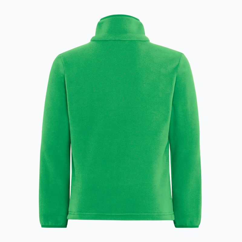 Детски поларен суитшърт Jack Wolfskin Taunus mystic green 2