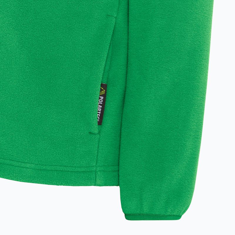 Детски суитшърт от полар Jack Wolfskin Taunus mystic green 5