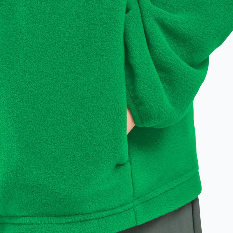 Детски суитшърт от полар Jack Wolfskin Taunus mystic green 13
