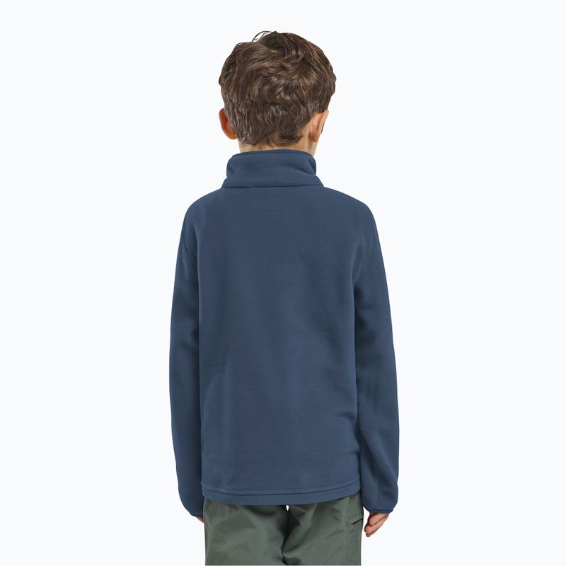 Детски поларен суичър Jack Wolfskin Taunus midnight sky 8