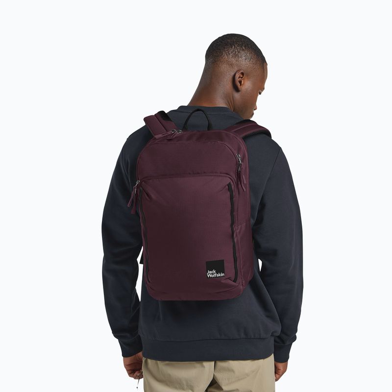 Градска раница Jack Wolfskin Terracade 24 л амарант 9