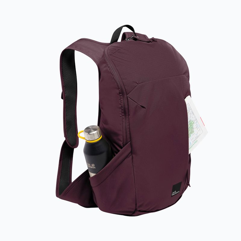 Дамска градска раница Jack Wolfskin Waimea 15 л амарант 2