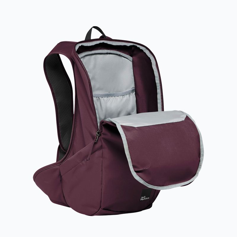 Дамска градска раница Jack Wolfskin Waimea 15 л амарант 6