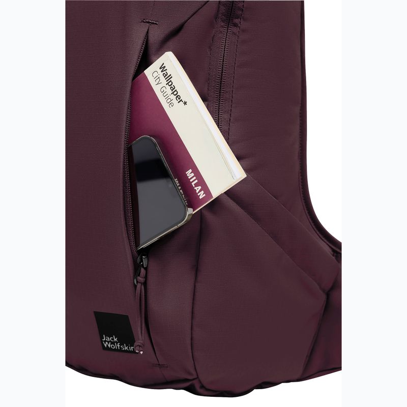 Дамска градска раница Jack Wolfskin Waimea 15 л амарант 9