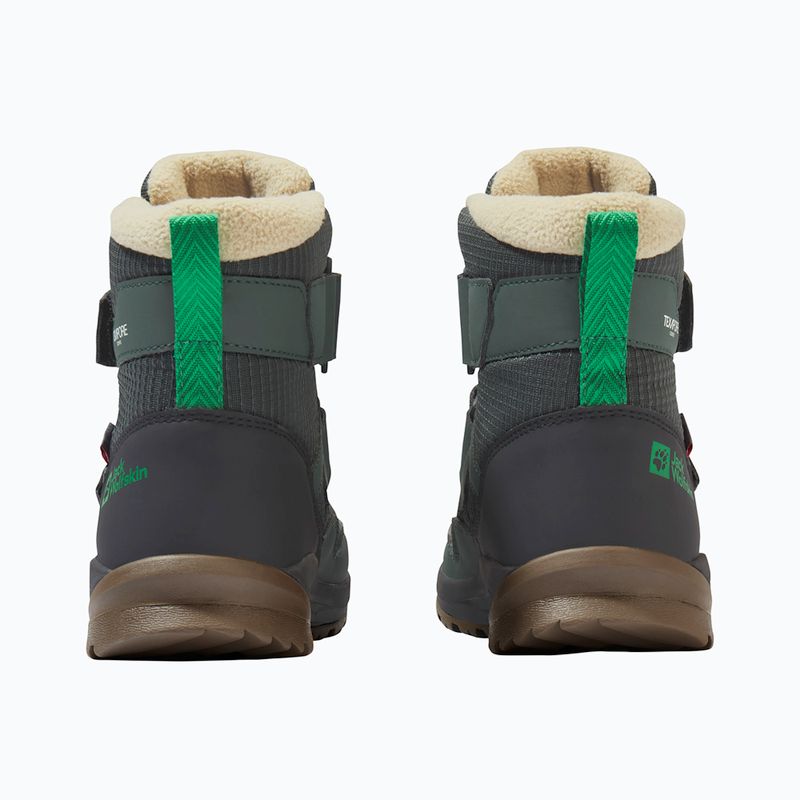 Детски обувки Jack Wolfskin Polar Bear-B Texapore Mid Vc mystic green 4