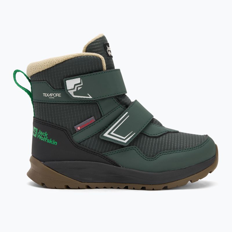 Детски обувки Jack Wolfskin Polar Bear-B Texapore Mid Vc mystic green 2