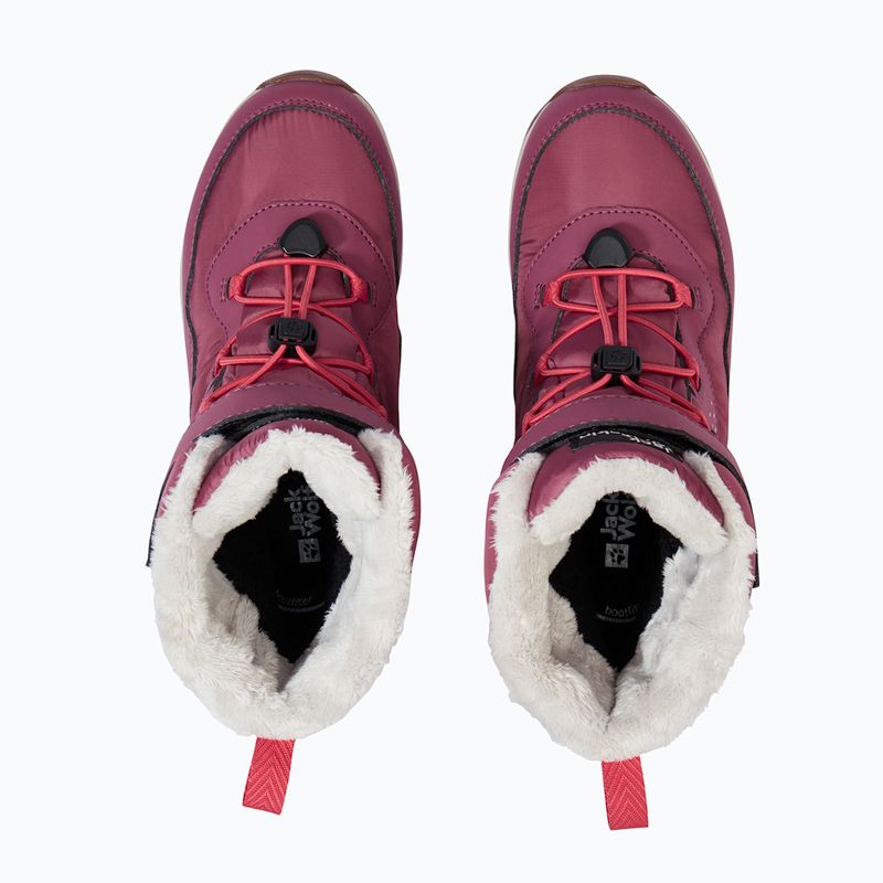 Детски обувки Jack Wolfskin Polar Bear-G Texapore High Vc raisin 5