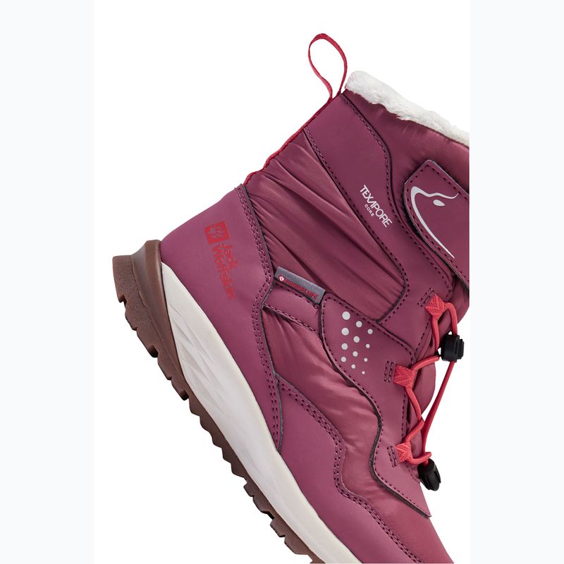 Детски обувки Jack Wolfskin Polar Bear-G Texapore High Vc raisin 8