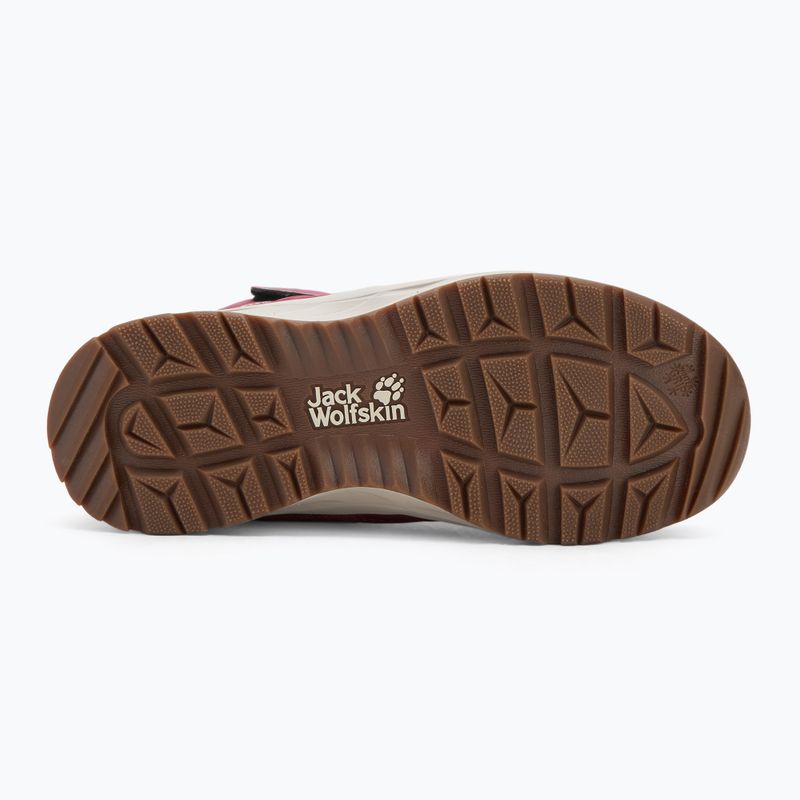 Детски обувки Jack Wolfskin Polar Bear-G Texapore High Vc raisin 4