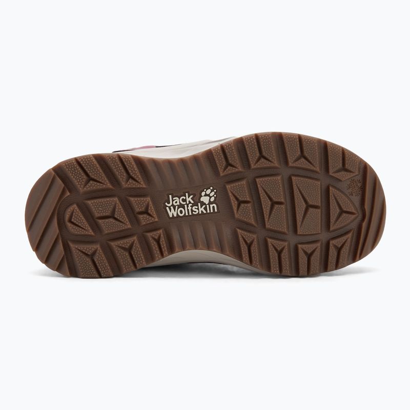Детски обувки Jack Wolfskin Polar Bear-B Texapore Mid Vc raisin 4