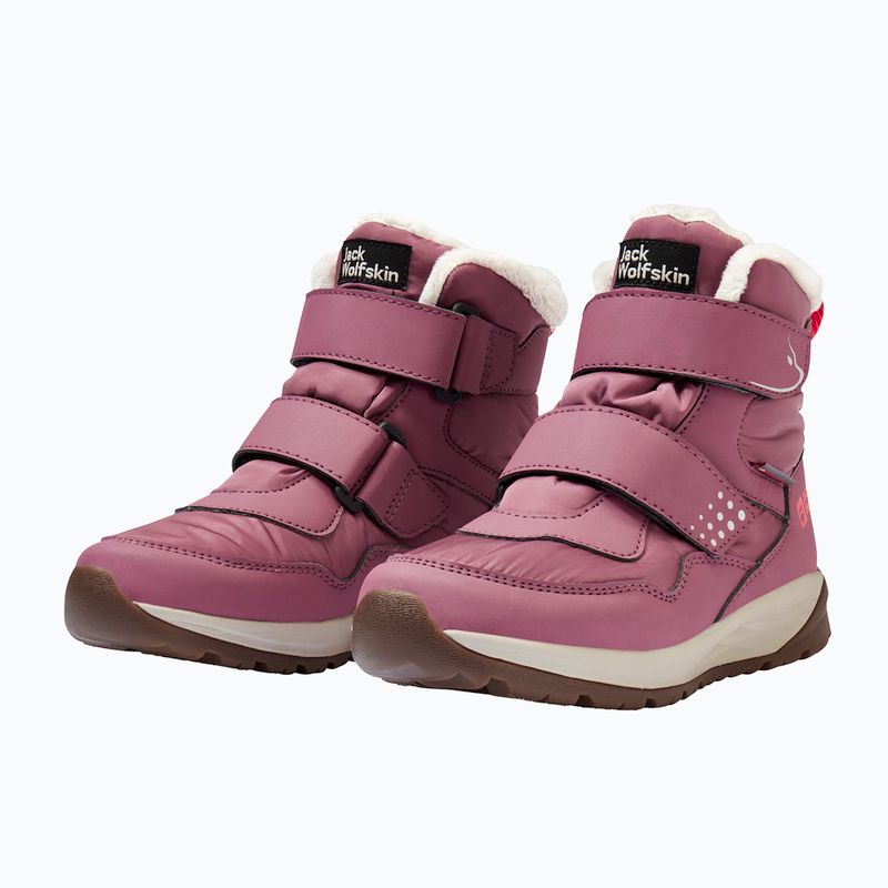 Детски обувки Jack Wolfskin Polar Bear-B Texapore Mid Vc raisin 3