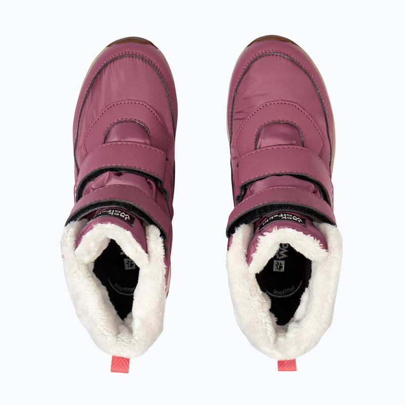Детски обувки Jack Wolfskin Polar Bear-B Texapore Mid Vc raisin 5
