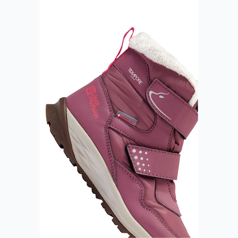 Детски обувки Jack Wolfskin Polar Bear-B Texapore Mid Vc raisin 8