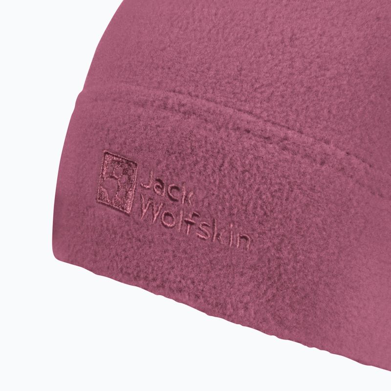 Зимна шапка Jack Wolfskin Real Stuff raisin 3