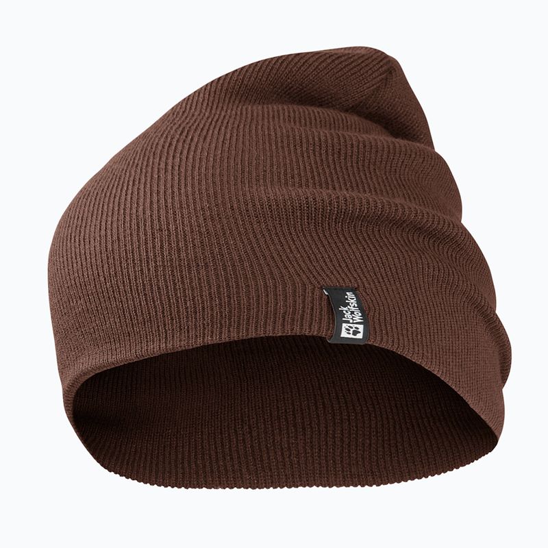 Зимна шапка Jack Wolfskin Rib hot choc