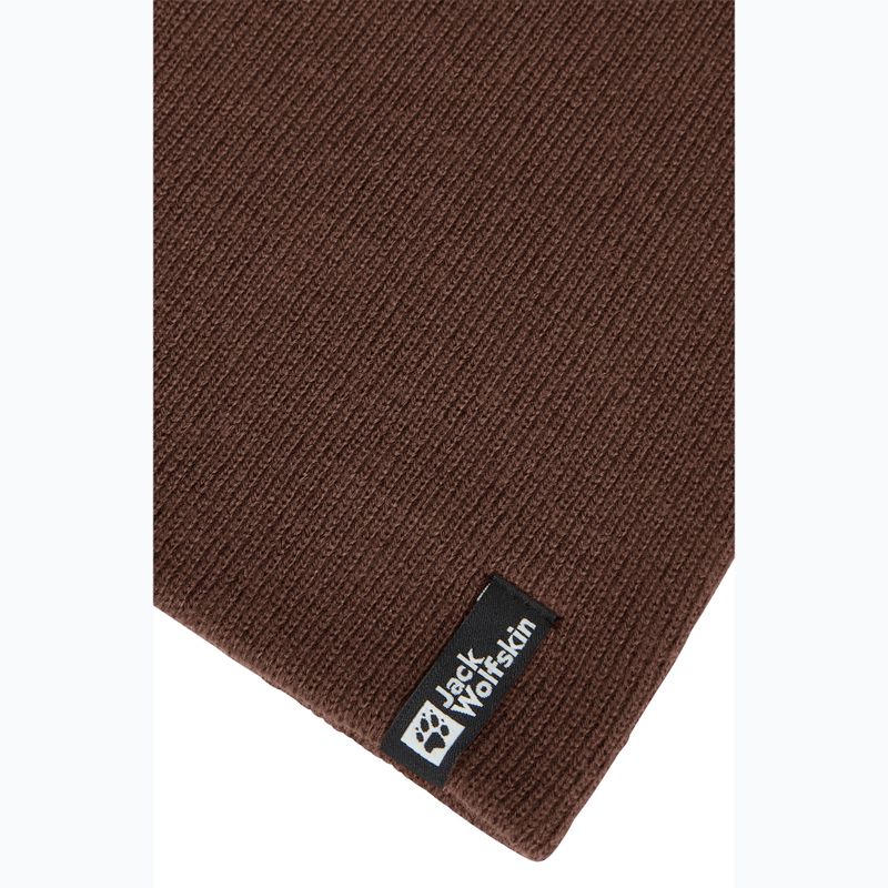 Зимна шапка Jack Wolfskin Rib hot choc 3