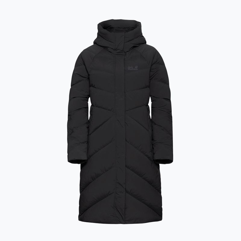 Дамско пухено палто Jack Wolfskin Marienplatz Coat black 7