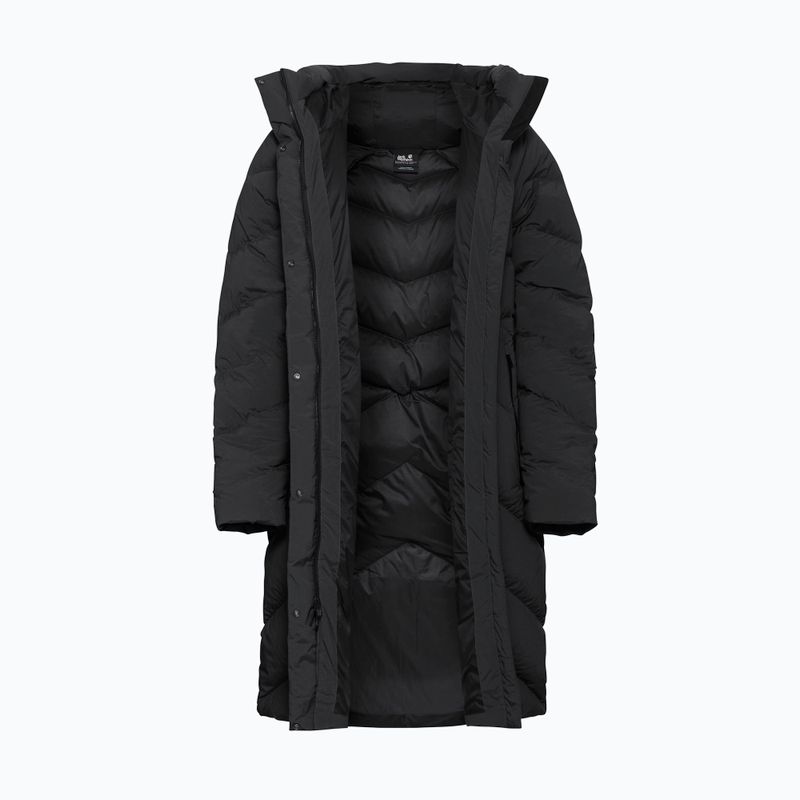 Дамско пухено палто Jack Wolfskin Marienplatz Coat black 9