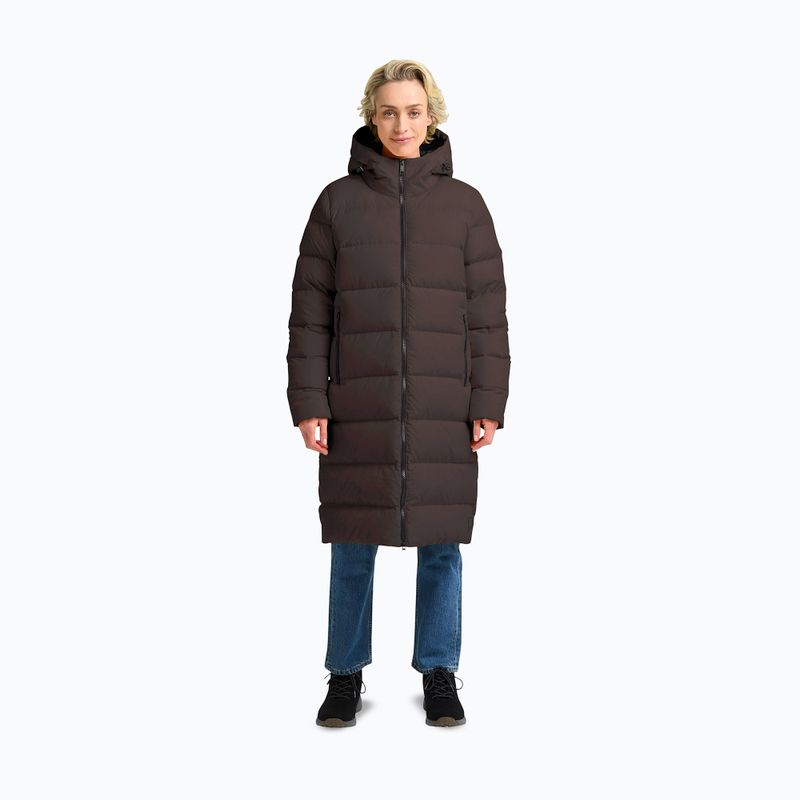 Дамско пухено яке Jack Wolfskin Frozen Palace peat