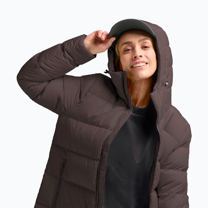 Дамско пухено яке Jack Wolfskin Frozen Palace peat 5