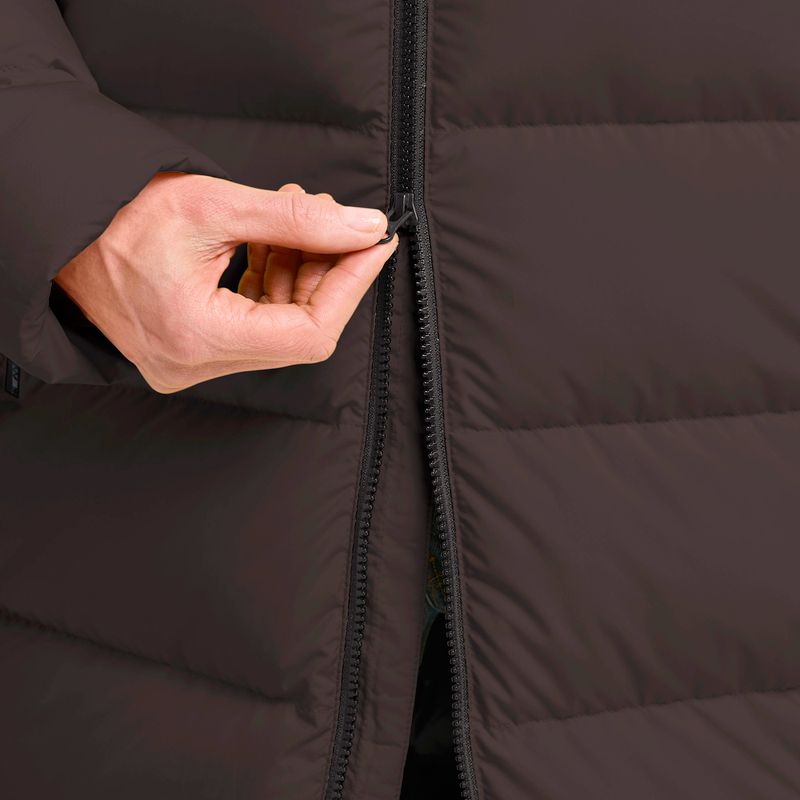 Дамско пухено яке Jack Wolfskin Frozen Palace peat 8