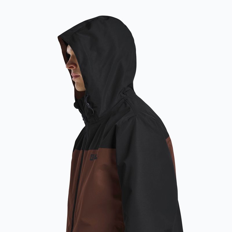 Мъжко яке 3в1 Jack Wolfskin Taubenberg 3In1 hot choc 7