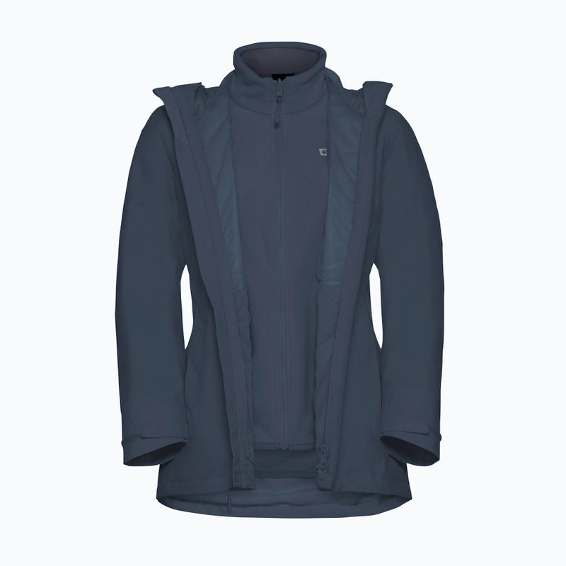 Дамско яке 3в1 Jack Wolfskin Moonrise 3In1 midnight sky 12