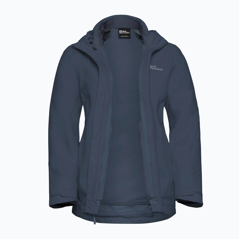 Дамско яке 3в1 Jack Wolfskin Moonrise 3In1 midnight sky 13