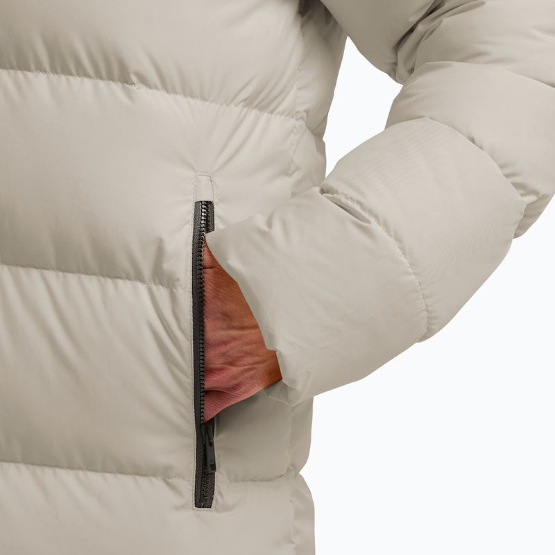 Дамско пухено яке Jack Wolfskin Frozen Palace блед пясък 7