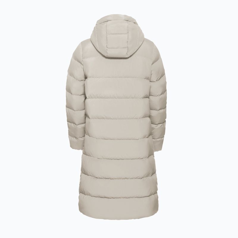 Дамско пухено яке Jack Wolfskin Frozen Palace блед пясък 10