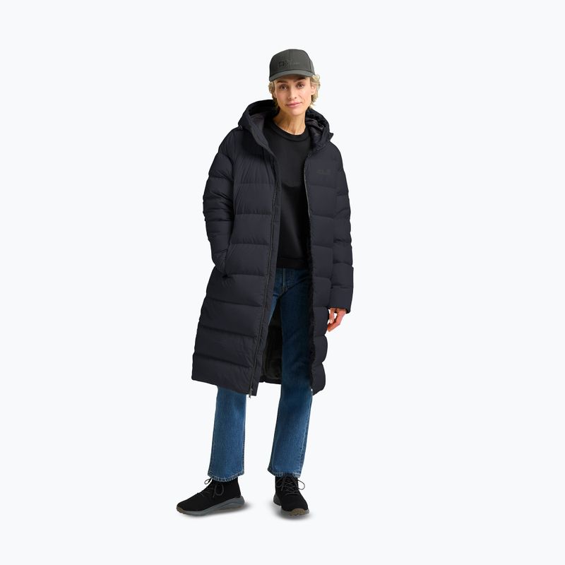 Дамско пухено палто Jack Wolfskin Frozen Palace Coat dark navy 3