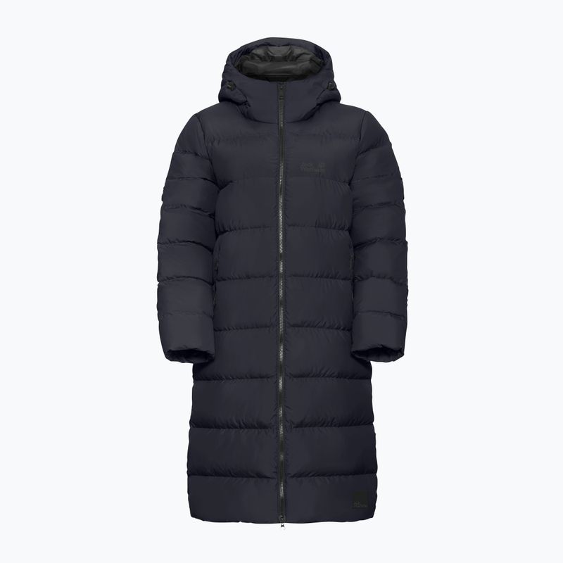 Дамско пухено палто Jack Wolfskin Frozen Palace Coat dark navy 9
