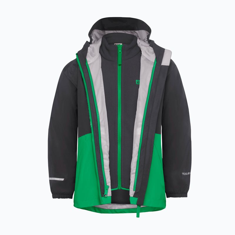 Детско яке 3в1 Jack Wolfskin Iceland 3IN1 mystic geen 3