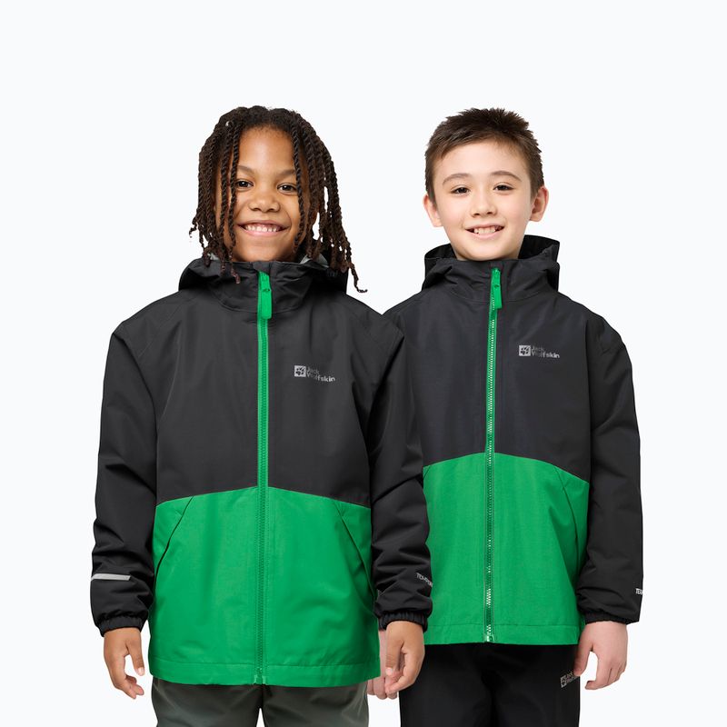 Детско яке 3в1 Jack Wolfskin Iceland 3IN1 mystic geen 7