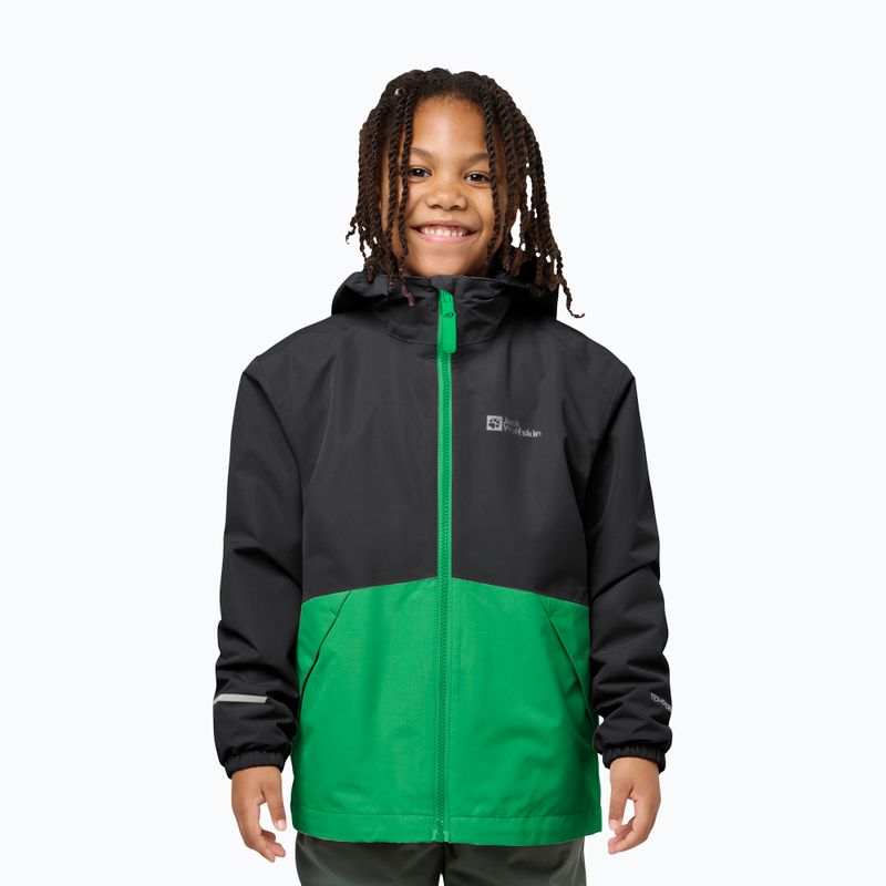 Детско яке 3в1 Jack Wolfskin Iceland 3IN1 mystic geen 8