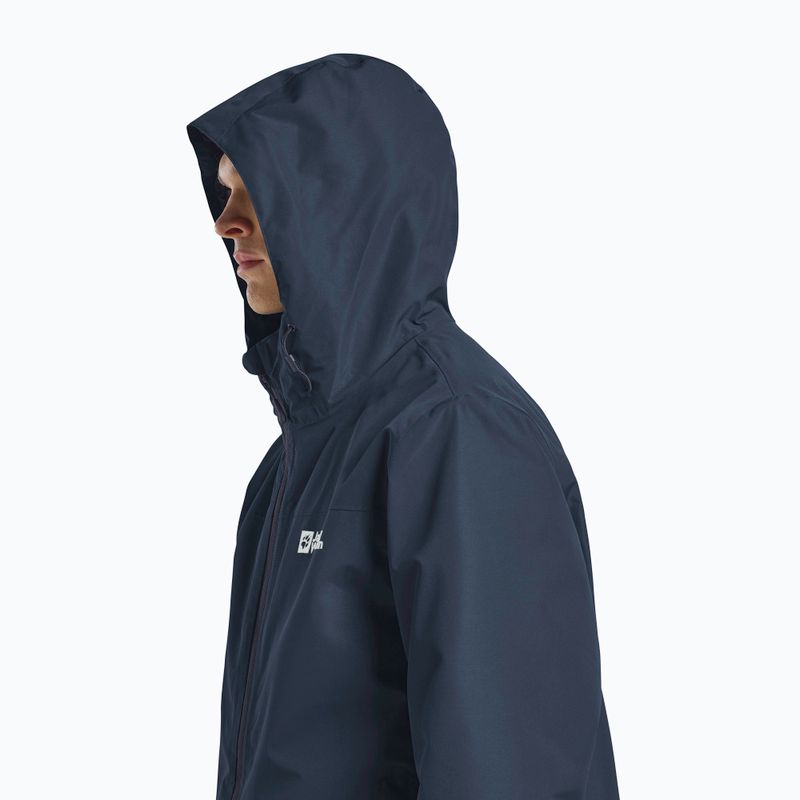 Мъжко яке 3в1 Jack Wolfskin Taubenberg 3In1 midnight sky 7