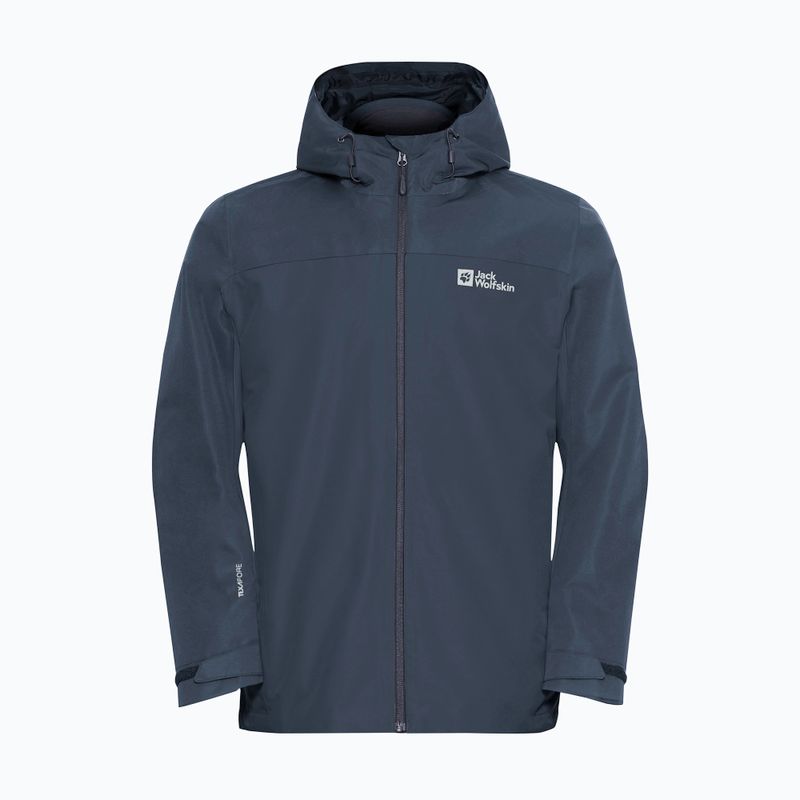 Мъжко яке 3в1 Jack Wolfskin Taubenberg 3In1 midnight sky 10