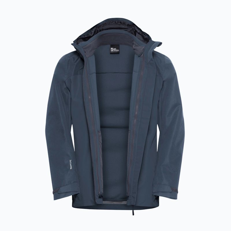 Мъжко яке 3в1 Jack Wolfskin Taubenberg 3In1 midnight sky 13