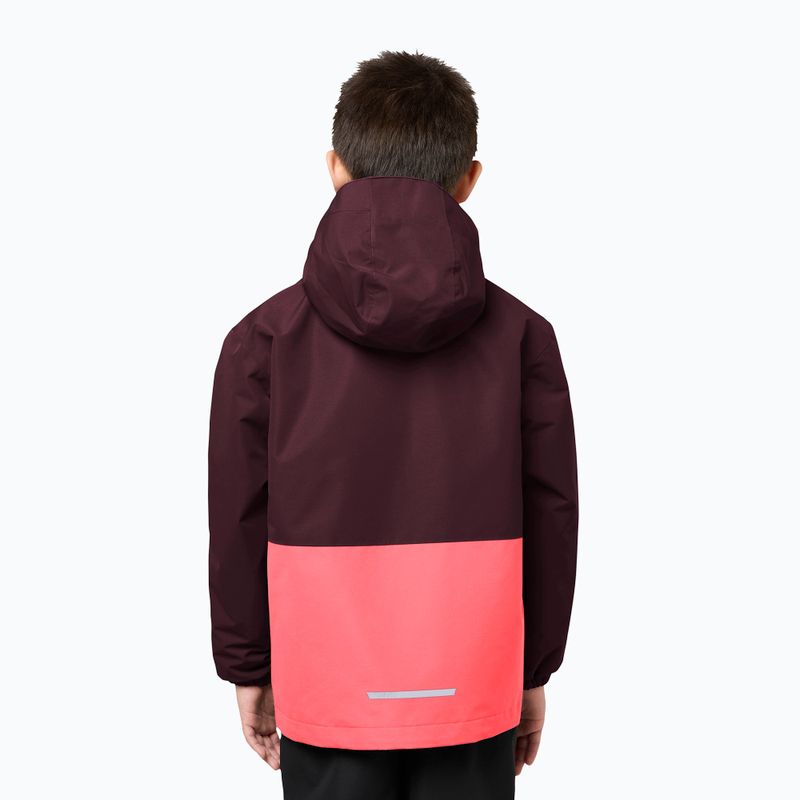 Детско яке 3в1 Jack Wolfskin Iceland 3IN1 sunset coral 14
