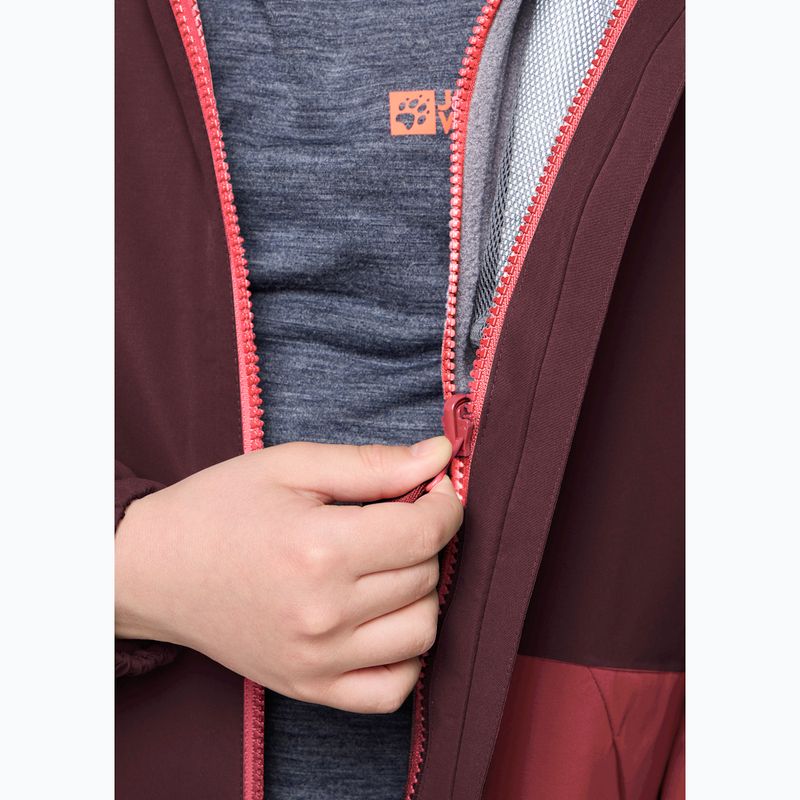 Дамско яке 3в1 Jack Wolfskin Iceland 3IN1 sunset coral 17