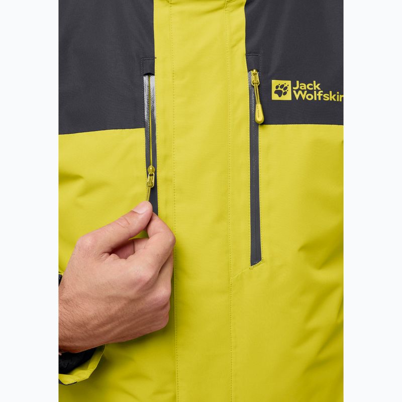 Мъжко яке 3в1 Jack Wolfskin Jasper 3In1 chartreuse 14