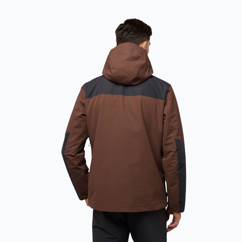 Мъжко яке 3в1 Jack Wolfskin Jasper 3In1 hot choc 3