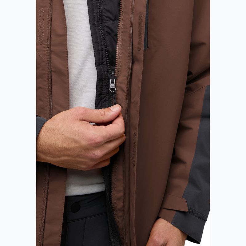 Мъжко яке 3в1 Jack Wolfskin Jasper 3In1 hot choc 15