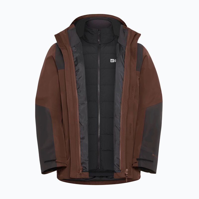 Мъжко яке 3в1 Jack Wolfskin Jasper 3In1 hot choc 21