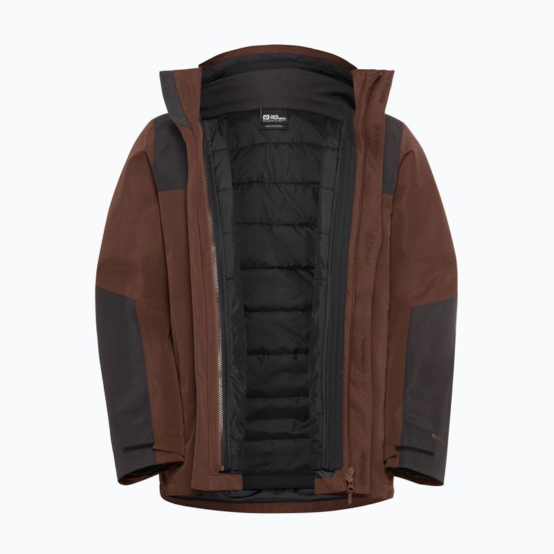 Мъжко яке 3в1 Jack Wolfskin Jasper 3In1 hot choc 22