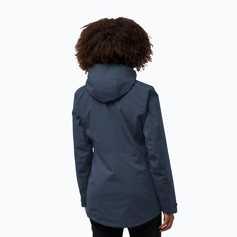Дамско яке 3в1 Jack Wolfskin Hunberg 3In1 midnight sky 2
