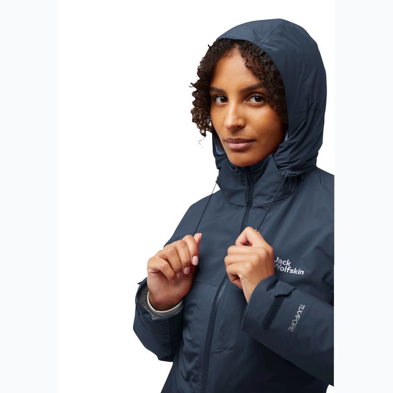 Дамско яке 3в1 Jack Wolfskin Hunberg 3In1 midnight sky 6