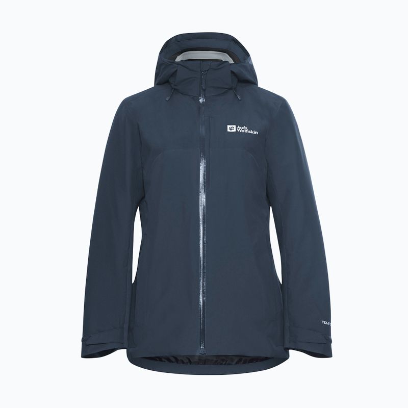 Дамско яке 3в1 Jack Wolfskin Hunberg 3In1 midnight sky 13
