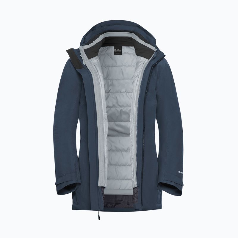 Дамско яке 3в1 Jack Wolfskin Hunberg 3In1 midnight sky 16