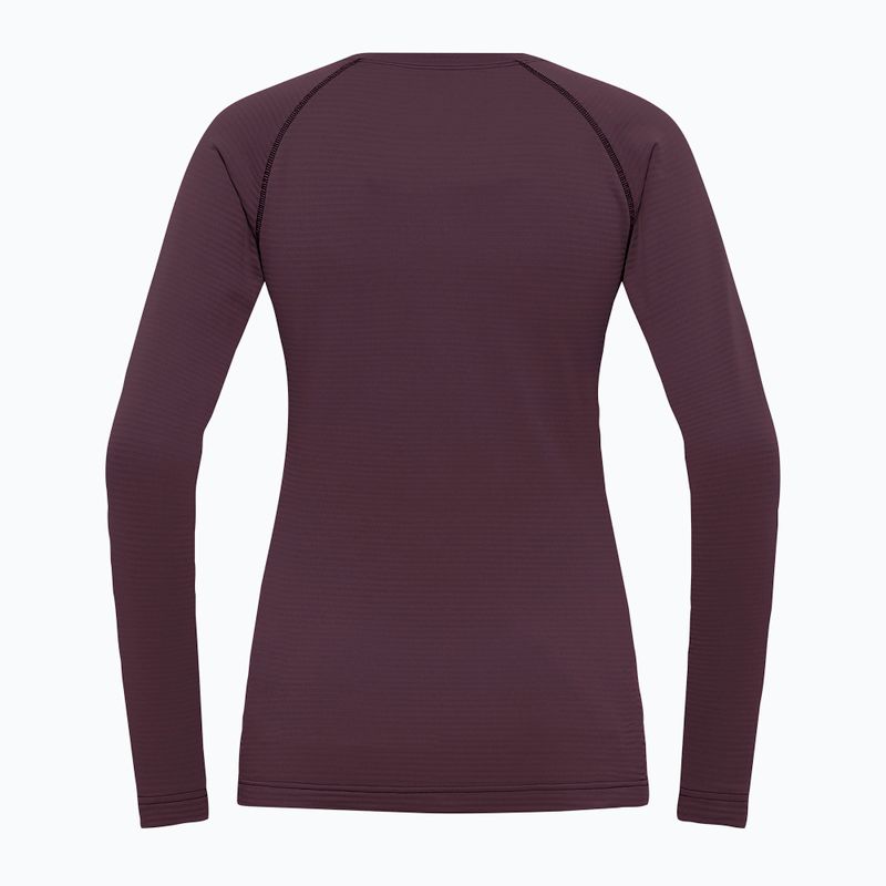 Дамска термоактивна блуза с дълъг ръкав jack wolfskin infinite warm amaranth 4